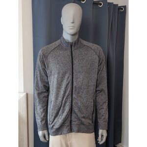 Lululemon Engineered Warmth Jacket Mens 2XL Heather Gray Full Zip Athleisure